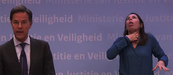 minister-mark-rutte-en-dofentolk minister-mark-rutte-en-dofentolk