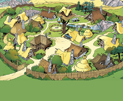 Dorp Asterix en Obelix Dorp Asterix en Obelix